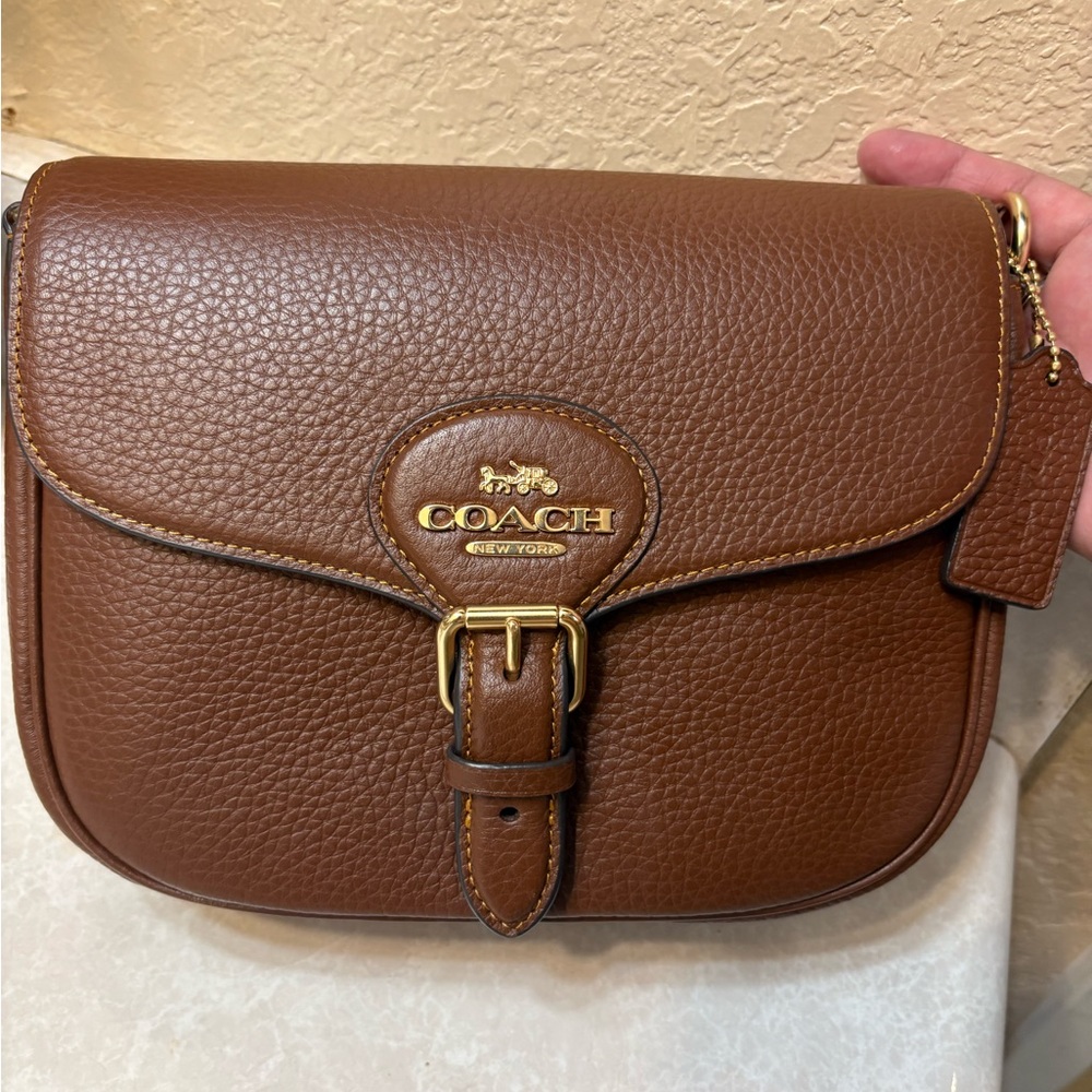 🤎✨Coach Amelia Saddle Crossbody Bag - Picture 2 of 10